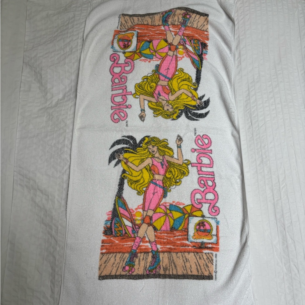 Barbie Vintage Beach Towel